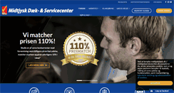 Desktop Screenshot of midtjyskservicecenter.dk